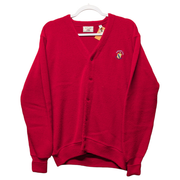 70s Izod Albany Country Club Cardigan Sweater - Picture 1 of 7